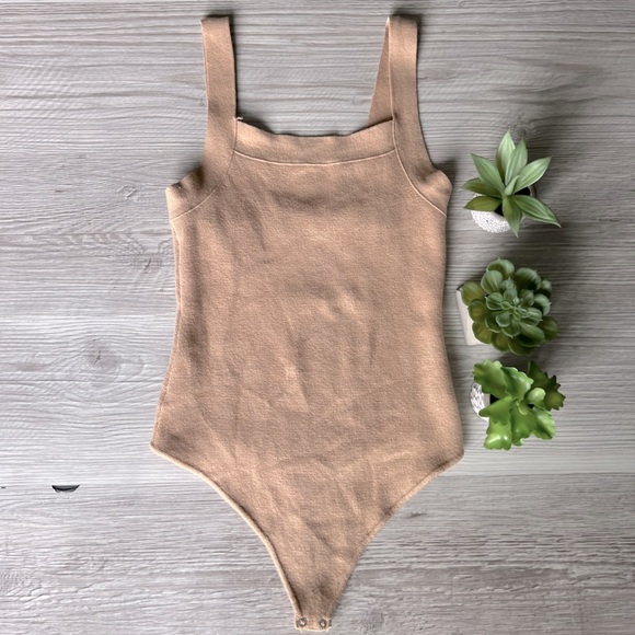 ABERCROMBIE bodysuit tank thong size S - Picture 1 of 14
